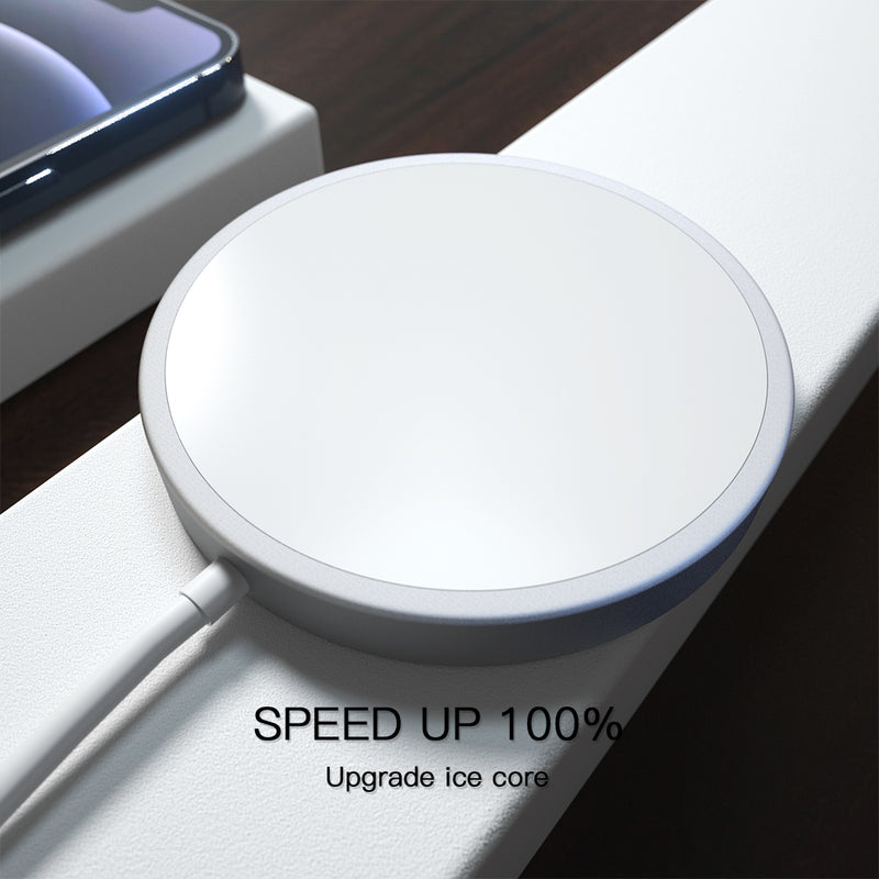 15W magnetic wireless charger for iPhone 12 Pro Max 12pro Qi fast charger.