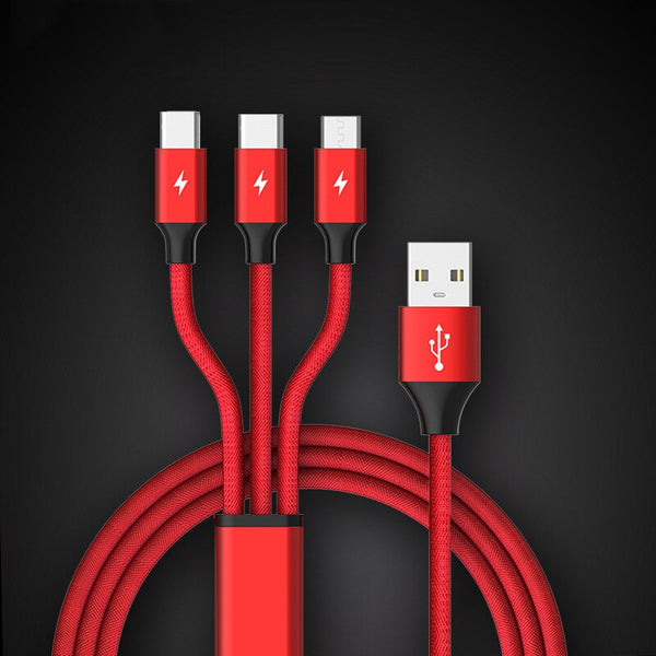 Multi-function micro USB data cable.