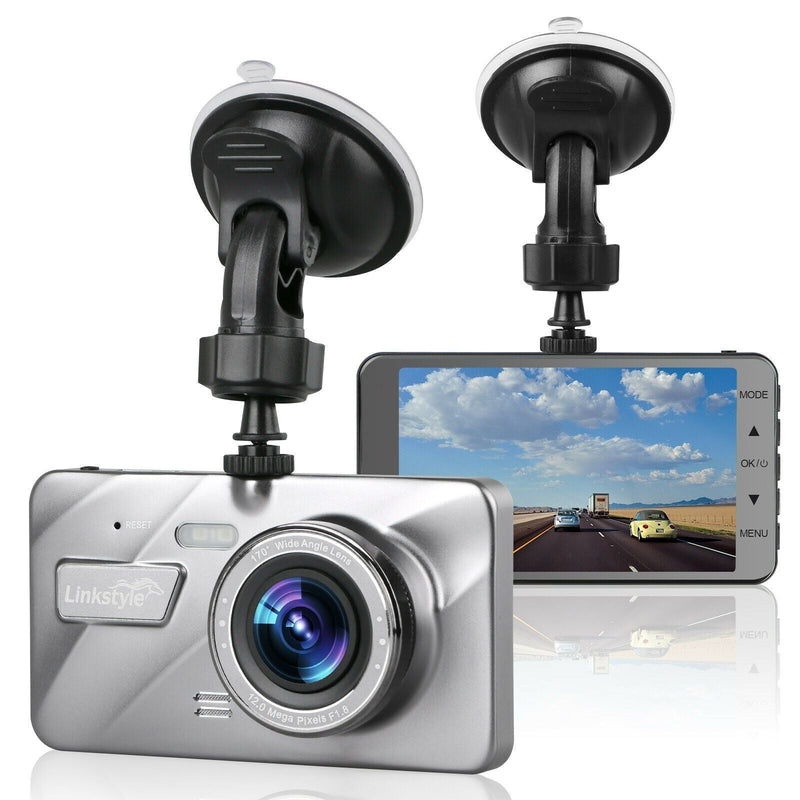 4" Vehicle HD 1080P Car Dashboard DVR Camera Video Recorder G-Sensor Dash Cam US
